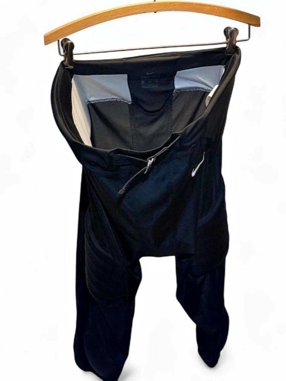 Nike Dri-Fit black padded athletic compression pants or football girdle xxl